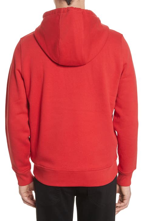 burberry fordson hoodie red|Men’s Designer Hoodies & Sweatshirts .